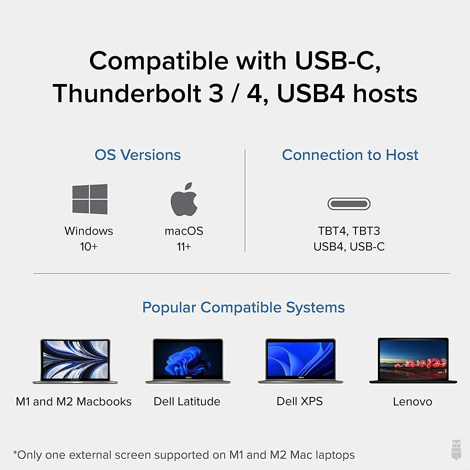 Plugable 16-In-1 Thunderbolt 4 Dock with 100W Charging, 4K Quad Monitor Setup for Thunderbolt 4 Windows Laptops, Thunderbolt Certified Dock with 2X HDMI, 2X Displayport, 2.5G Ethernet, 7X USB, SD