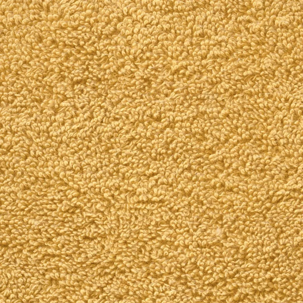 Premium Guest Towels SOLUND 10pcs Gold 30x50cm 600gsm