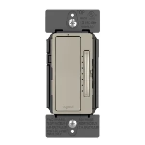 radiant Netatmo Tru-Universal Smart Dimmer, Single Pole, 3-Way, Nickel