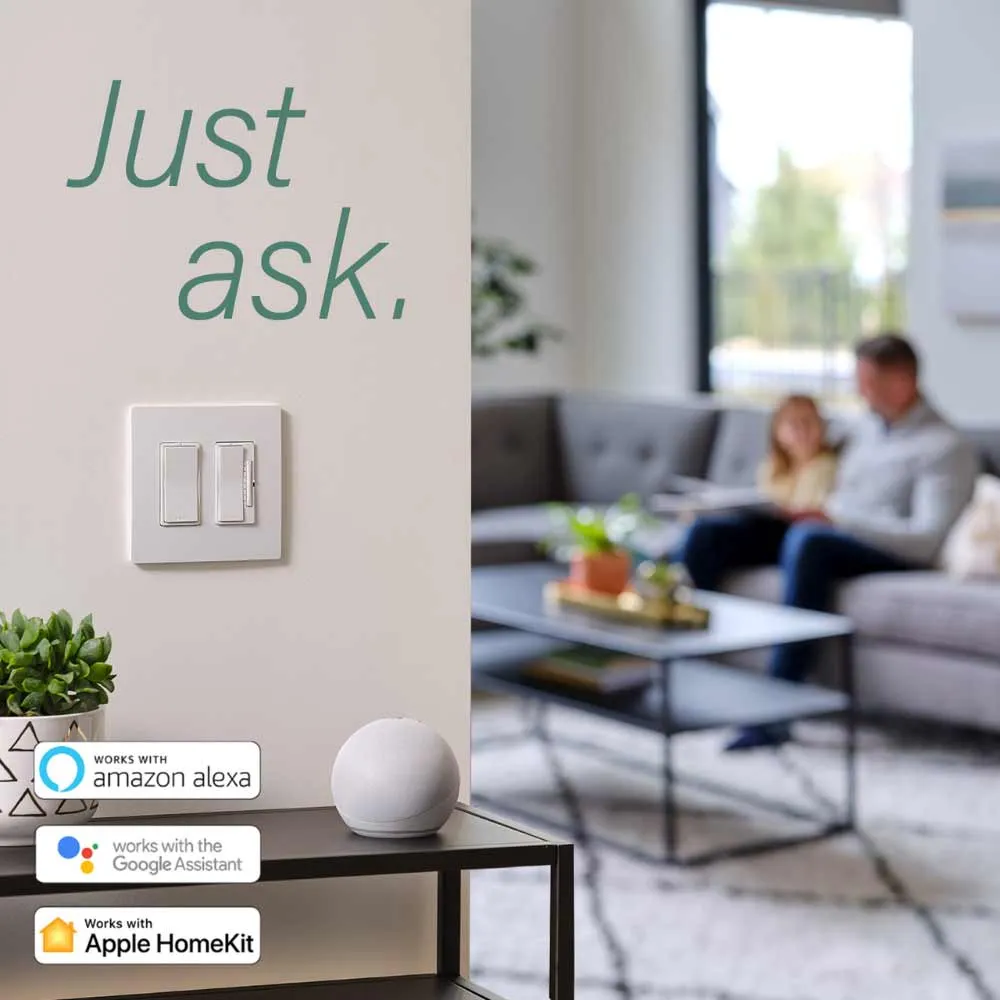 radiant Netatmo Tru-Universal Smart Dimmer, Single Pole, 3-Way, Nickel