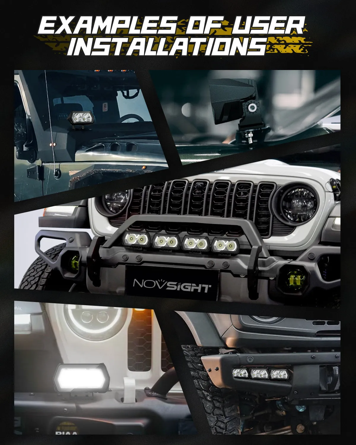 Rock Series | 3.5-inch LED Pod Lights Flood Lights