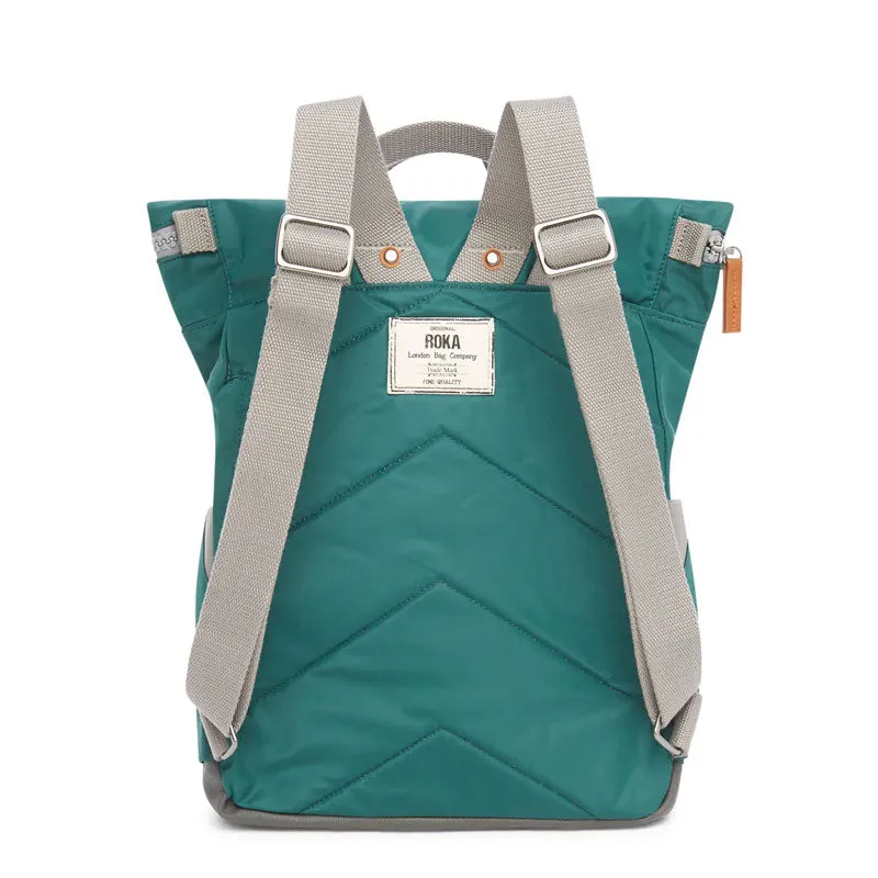 Roka Backpack Canfield Sustainable Small Teal