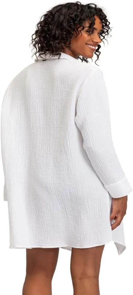 Roxy Women's Summer Casual Sundress Cover-up, Sleeveless Mini Dress for Beach, Pool, and Resort Wear