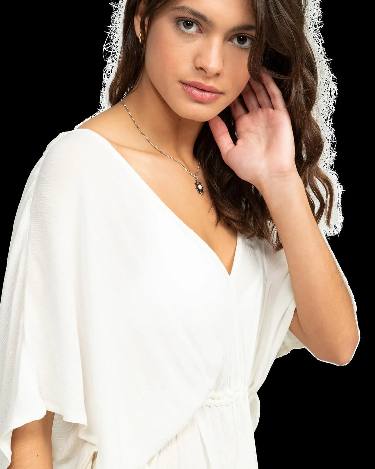 Roxy Women's Summer Casual Sundress Cover-up, Sleeveless Mini Dress for Beach, Pool, and Resort Wear