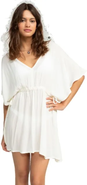 Roxy Women's Summer Casual Sundress Cover-up, Sleeveless Mini Dress for Beach, Pool, and Resort Wear