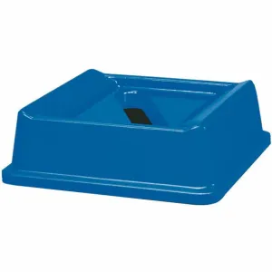 RUBBERMAID PAPER RECYCLE TOP DARK BLUE fit 3958-068,3959-06