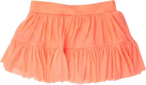 RuffleButts Girls Athletic Active Tulle Skort