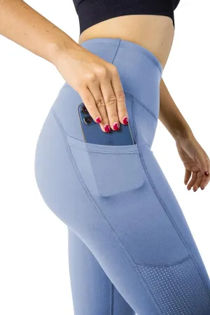 SEEMLY High Waisted Leggings with Pockets for Tummy Control | Breathable Yoga Pants Pack of 01