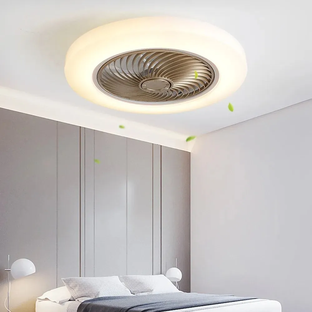 Silent Air Fan RC Invisible Blades Smart Ceiling Lamp