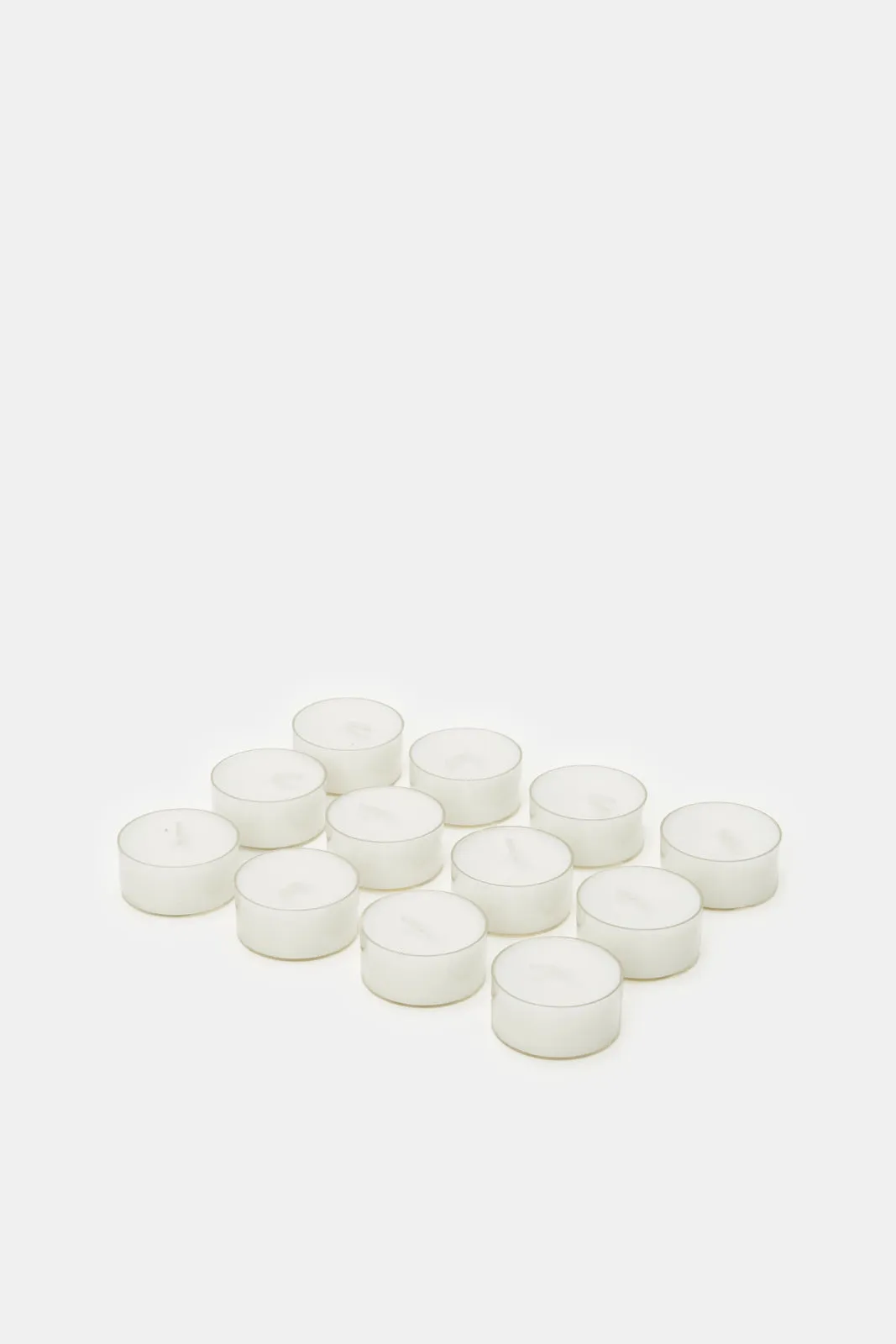 Silver Scented T-Light Candle (12 Candle)