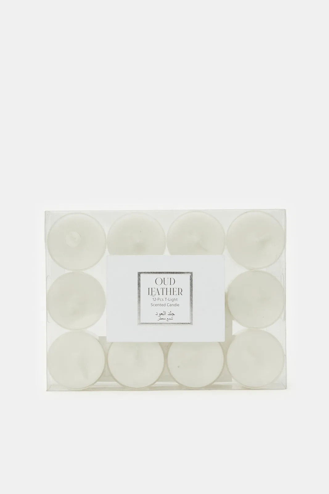 Silver Scented T-Light Candle (12 Candle)