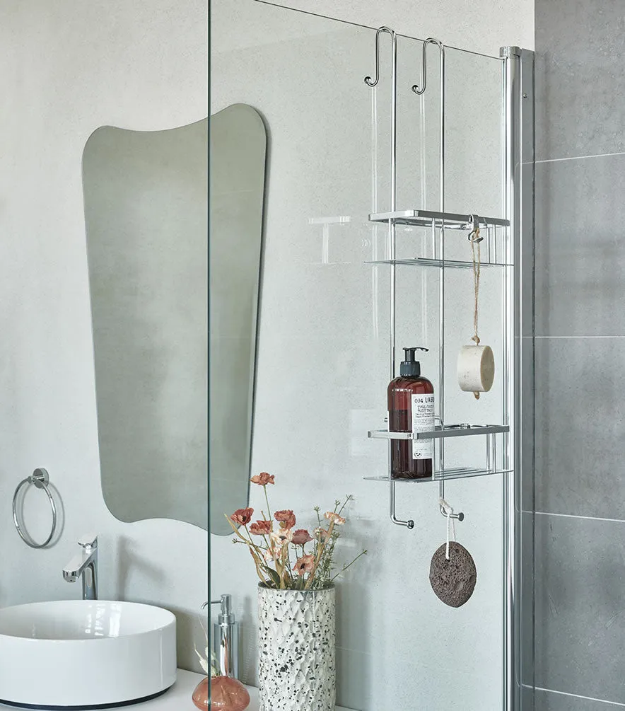 SMEDBO Sideline Collection Solid Brass Hanging Double Shower Basket