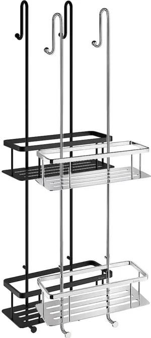 SMEDBO Sideline Collection Solid Brass Hanging Double Shower Basket