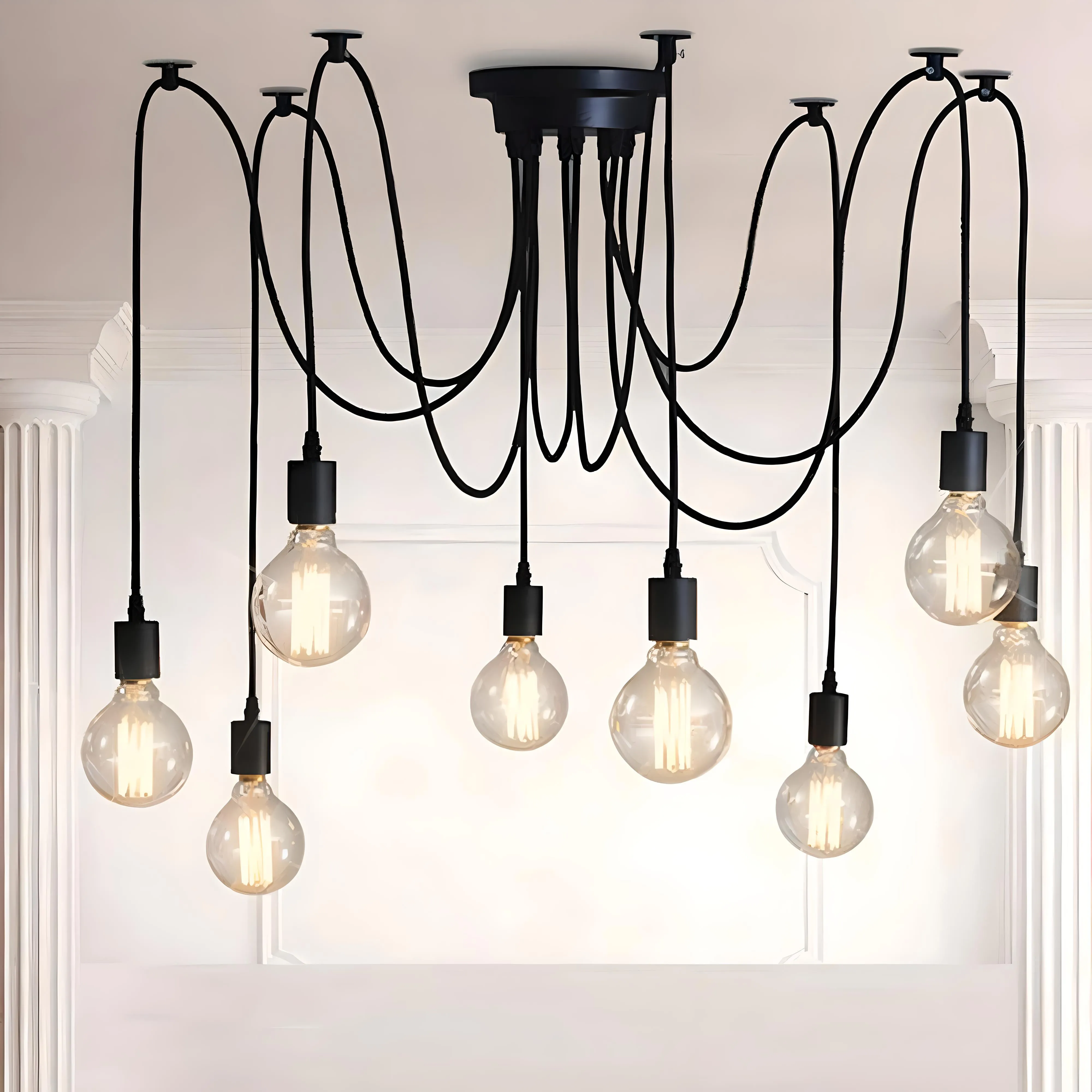 Stavanger - Spider Web Chandelier