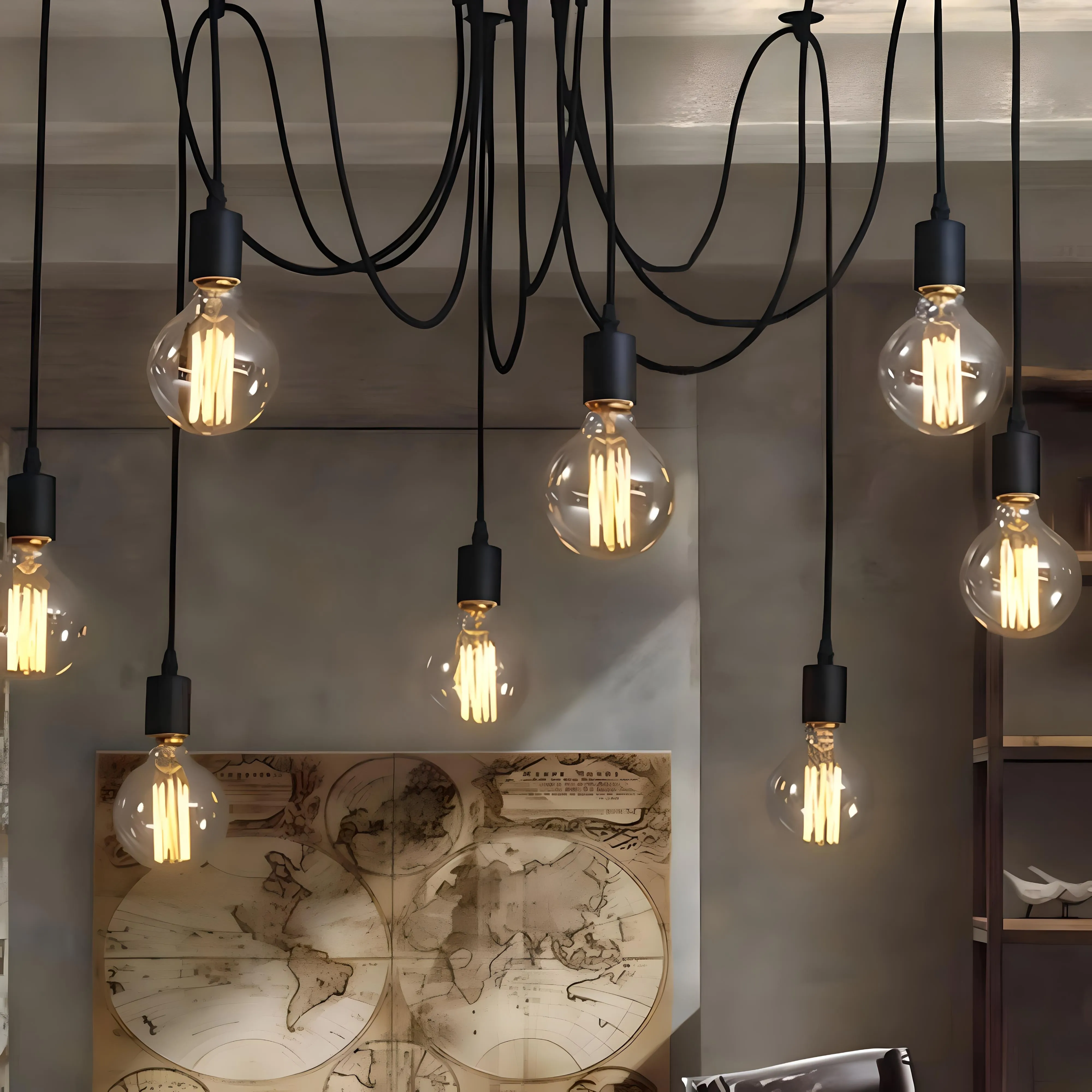 Stavanger - Spider Web Chandelier