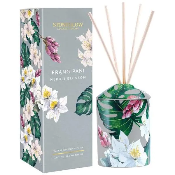 Stoneglow Frangipani And Neroli Blossom Ceramic Reed Diffuser (200ml)