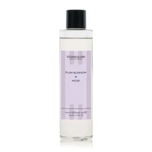 Stoneglow Plum Blossom and Musk Reed Diffuser Refill (200ml)