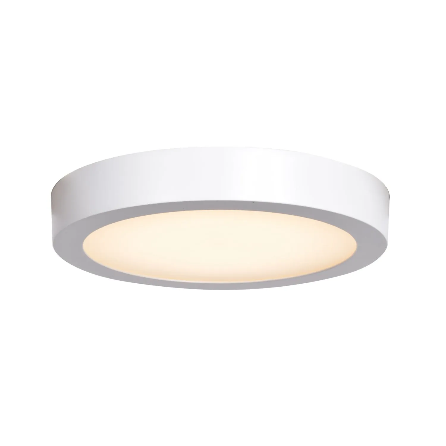 Strike 2.0 (large) Dimmable LED Round Flush Mount