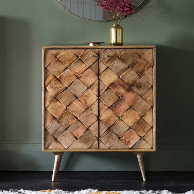 Sumac 2 Door Sideboard Burnt Wax