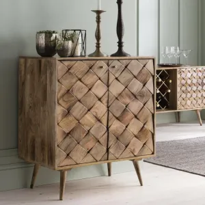 Sumac 2 Door Sideboard Burnt Wax