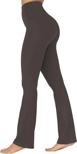 Sunzel High Waisted Mini Flare Leggings for Women, Workout Bootcut Flared Yoga Pants with Tummy Control for Casual Gym