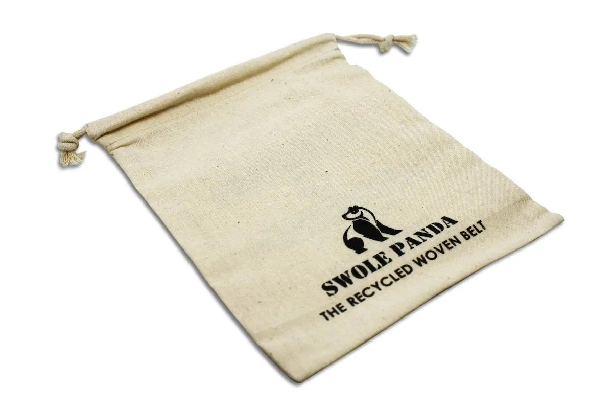 Swole Panda Unisex Recycled Belts - Plain