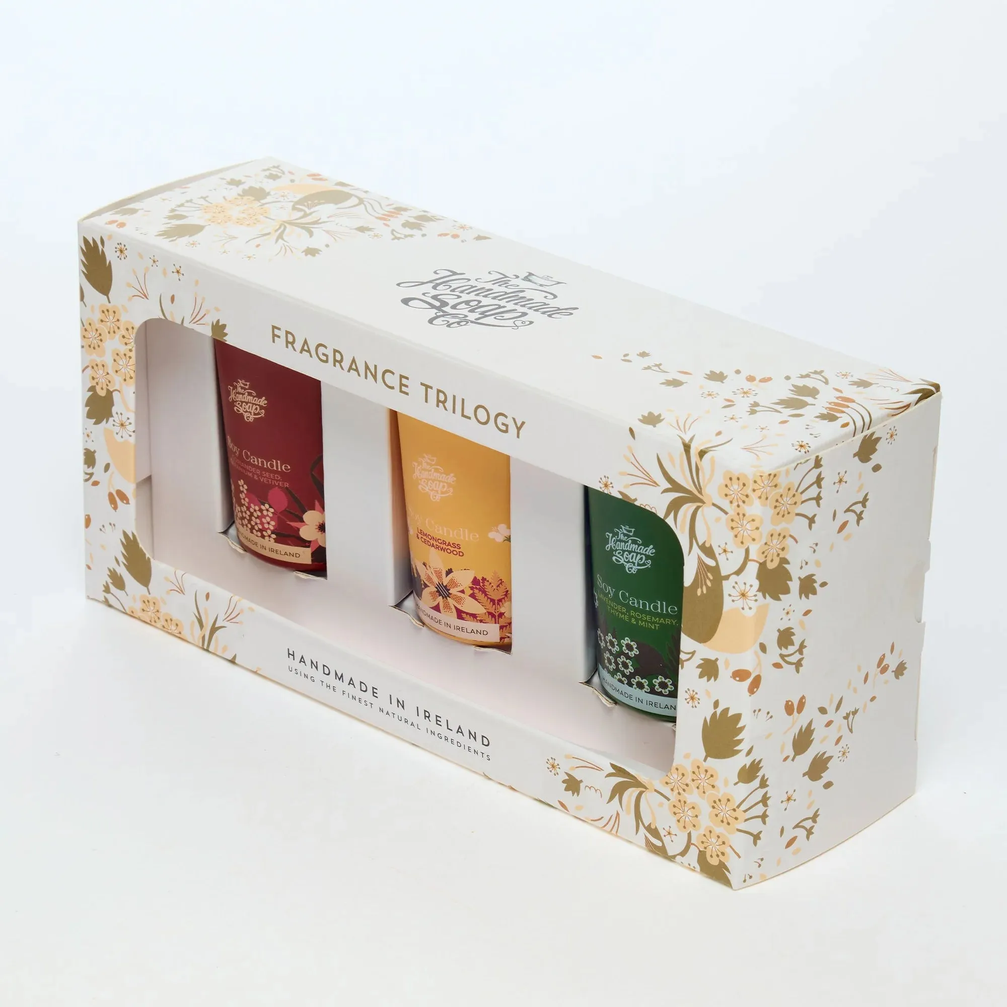 The Handmade Soap Company Mini Candle Trio