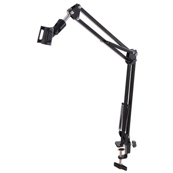 TheLAShop NB-35 Microphone Suspension Boom Scissor Arm Desktop Stand Studio