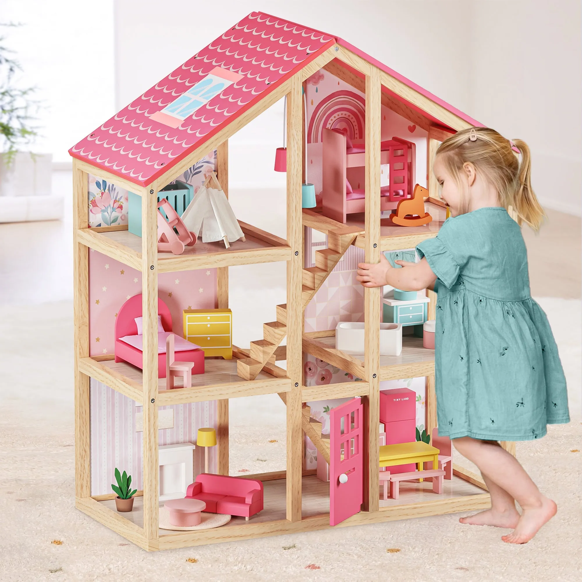Tiny Land Sweetwood Love Dollhouse without Dolls