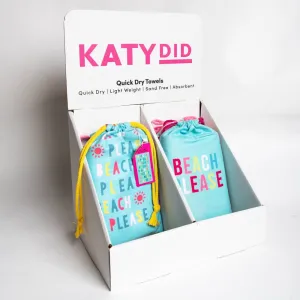 Towel Display FREE WITH PURCHASE OF 10  QUICK DRY TOWELS
