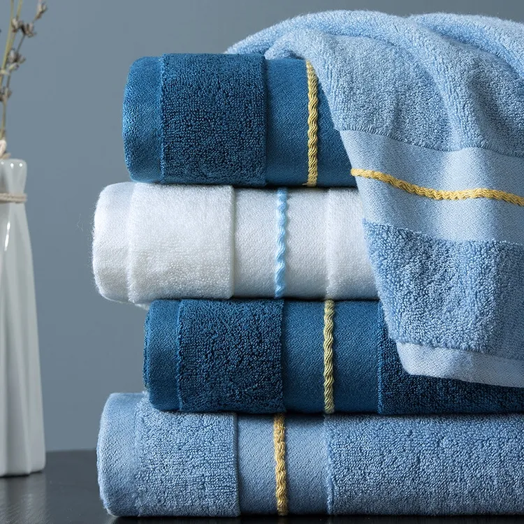 Ultra Soft Cotton Bath Towel, Highly Absorbent, Daily Use Towel, Ideal for Pool/ Home/ Gym/ Spa/ Hotel, 35*70CM