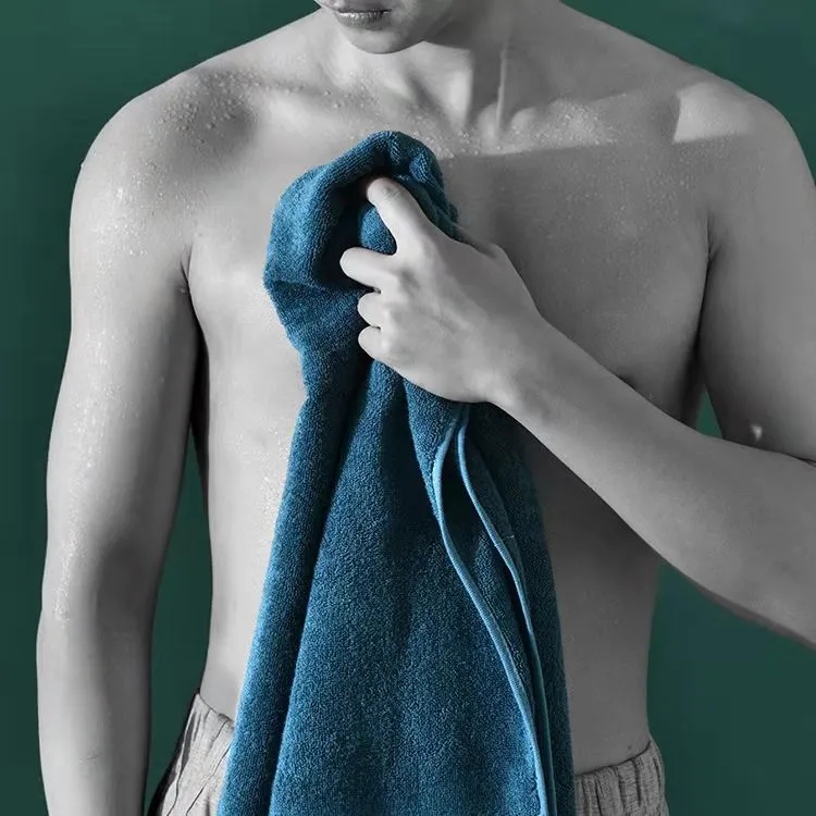 Ultra Soft Cotton Bath Towel, Highly Absorbent, Daily Use Towel, Ideal for Pool/ Home/ Gym/ Spa/ Hotel, 35*70CM