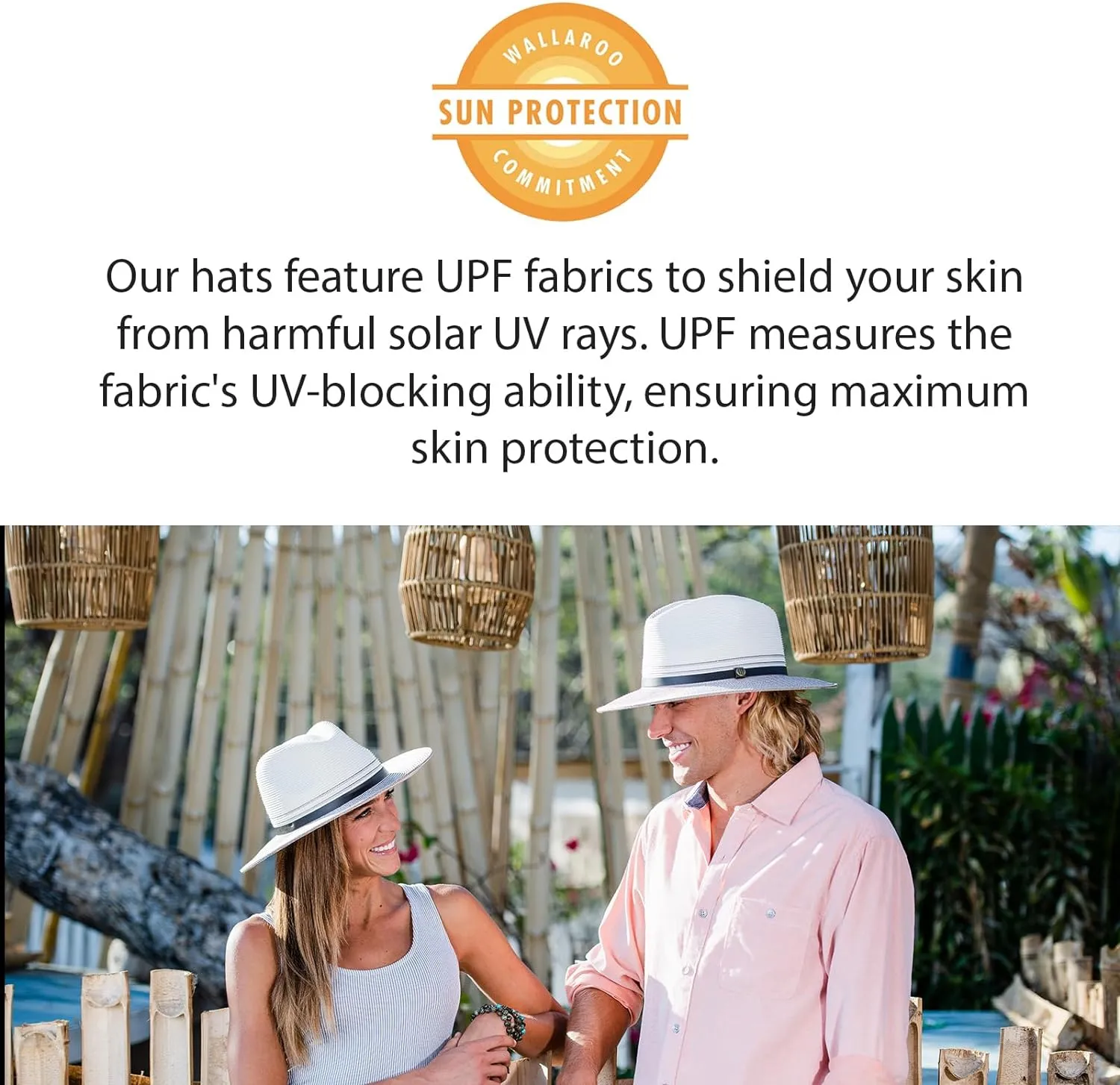 Wallaroo Hat Company  Womens Waverly Trilby Fedora  Short Brim Sun Hat, Packable, Adjustable Size for Medium Crown Sizes
