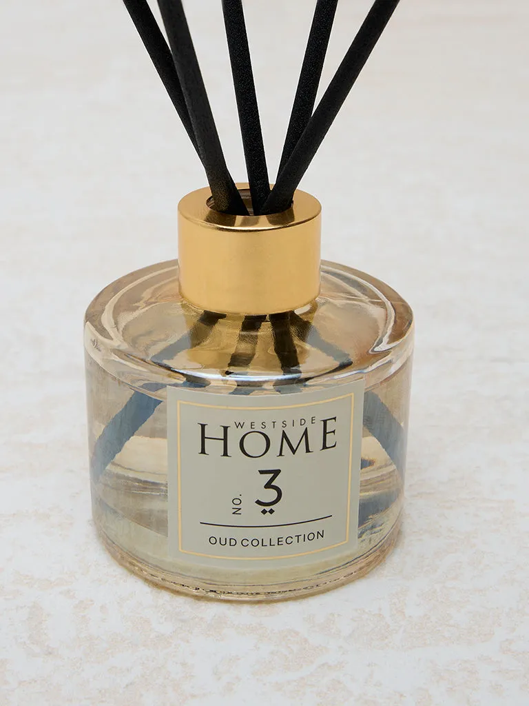 Westside Home Oud Fragrance Diffuser Oil with Five Reed Sticks