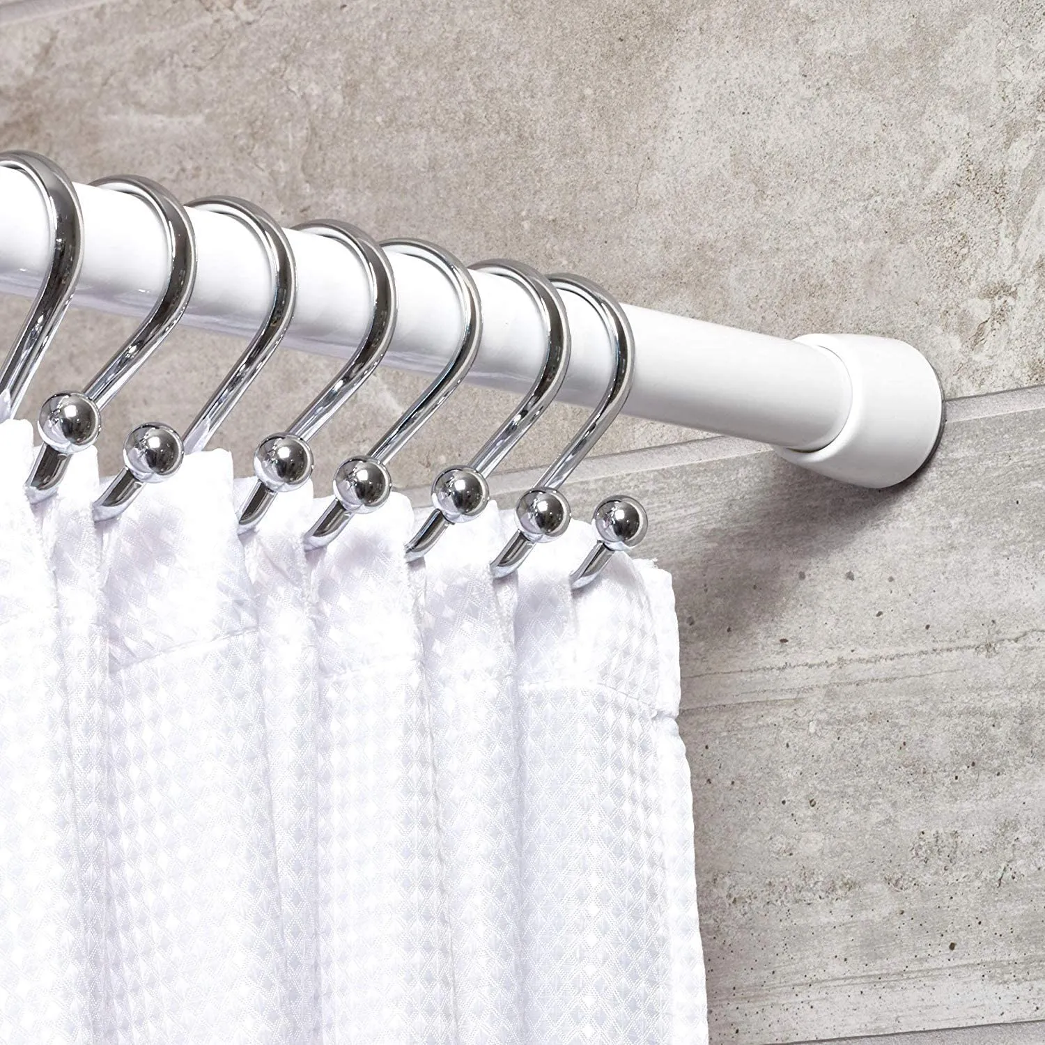 White Cameo SC Tension Rod - L