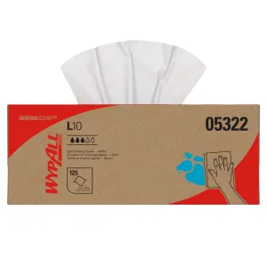 Wipers - WypAll® GeneralClean™ L10 Light Cleaning Towels, Pop-Up™ Box - Utility Towel (Case of 18 Boxes), 05322