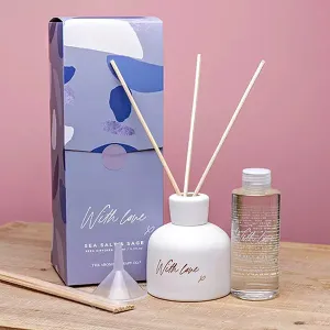With Love 150g Diffuser Sea Salt & Sage