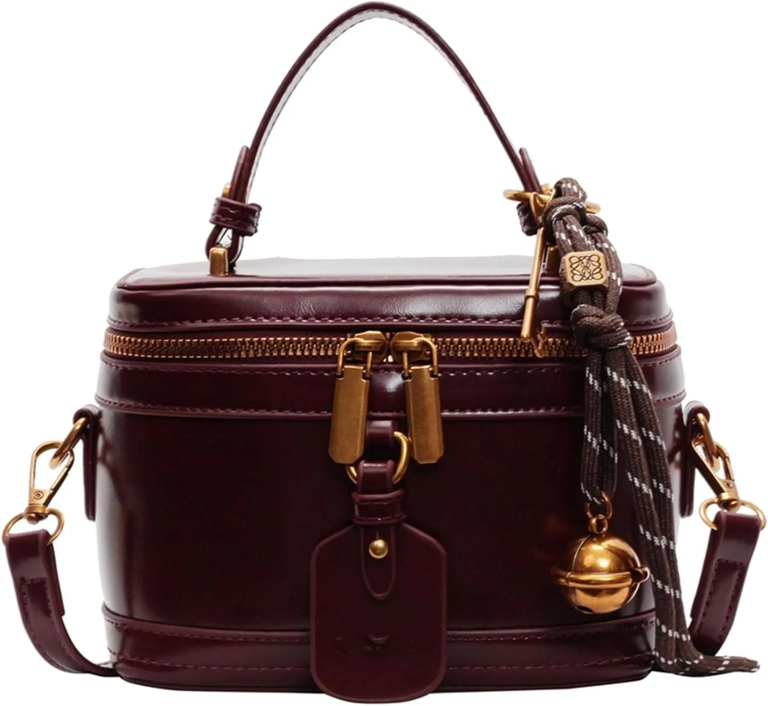 Women's Elegant Minimalist Handbag, Hand-Carry Bucket Bag, Fashionable Casual Shoulder Bag, Niche Messenger Bag.