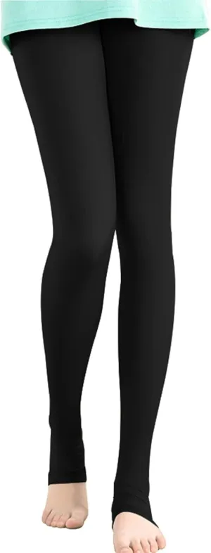 Women's Golf Leggings Sun Protection Pants Cool Ice Silk Compression Stockings Breathable for Outdoor