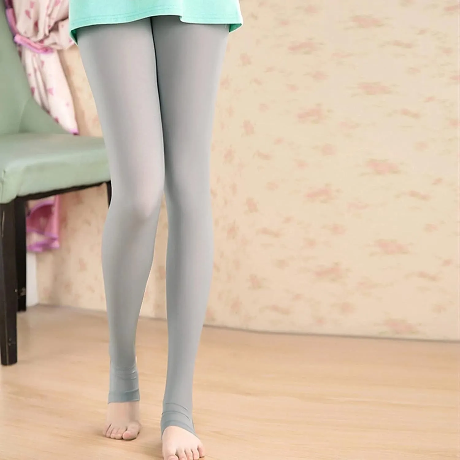 Women's Golf Leggings Sun Protection Pants Cool Ice Silk Compression Stockings Breathable for Outdoor