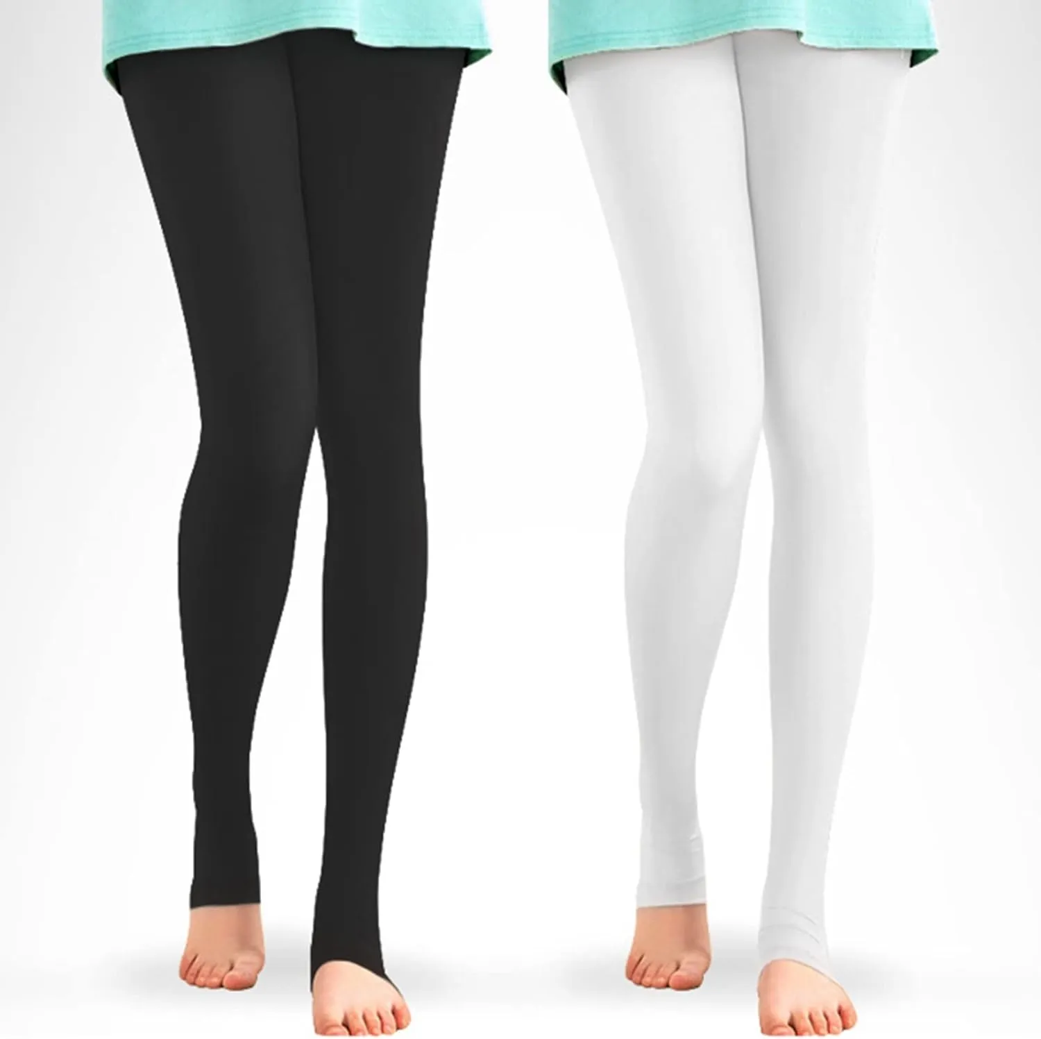 Women's Golf Leggings Sun Protection Pants Cool Ice Silk Compression Stockings Breathable for Outdoor