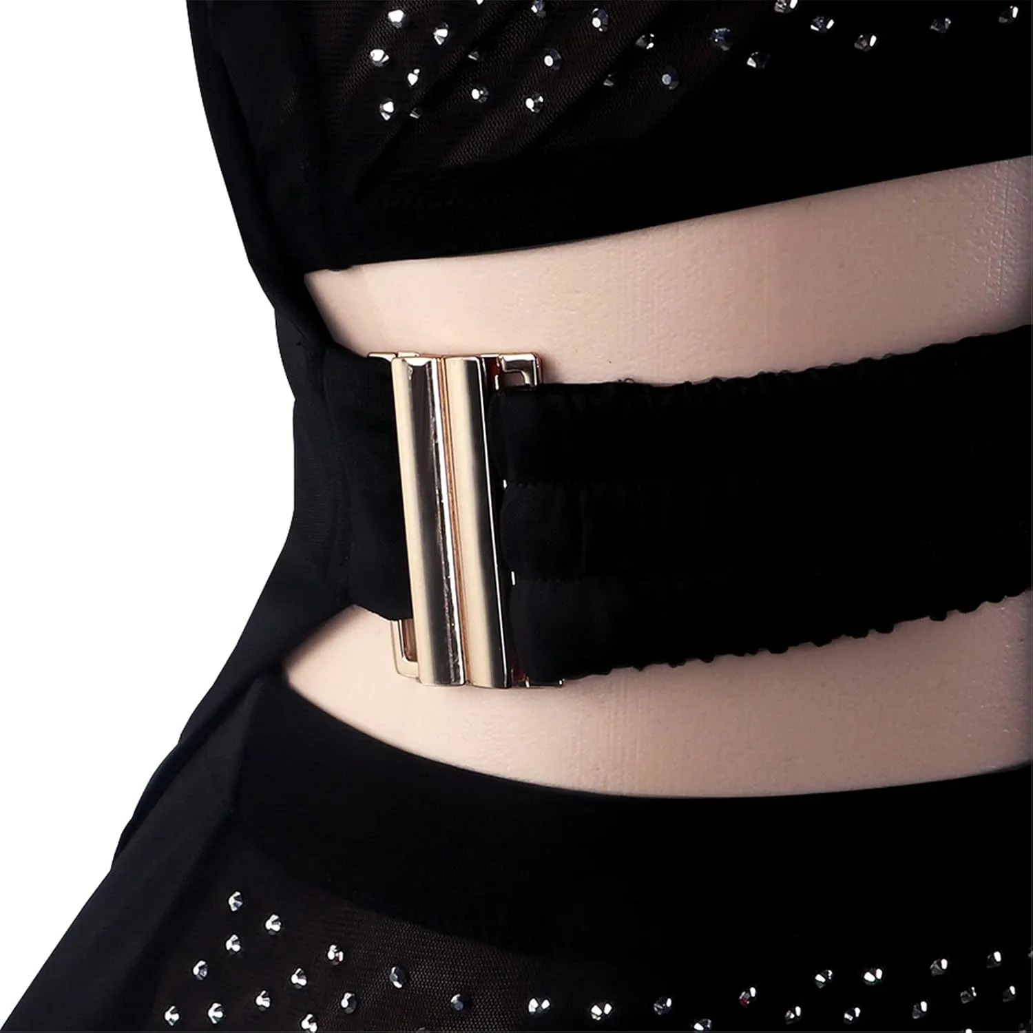 Womens Sexy 3 Pieces Rhinestone Crop Tops Bodycon Shorts Blazer Jackets Party Clubwear Tracksuit Outfits Set