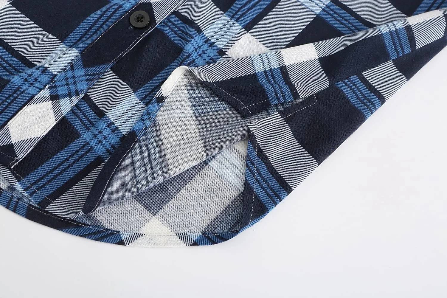 Women's Sleeveless Button Down V Neck Casual Plaid Shirts Tank Tops Blouse
