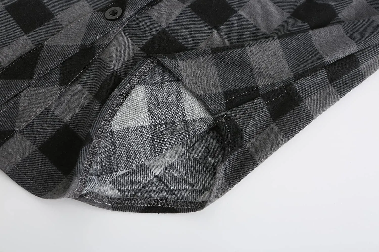 Women's Sleeveless Button Down V Neck Casual Plaid Shirts Tank Tops Blouse