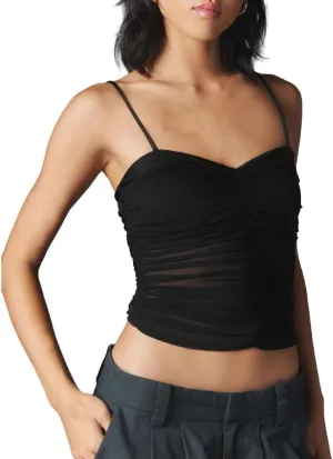 Women's Tank Top Spaghetti Strap Camisoles Lace Square Neck Bustier Cami Tops Summer Going Out Tops Y2K Streetwear