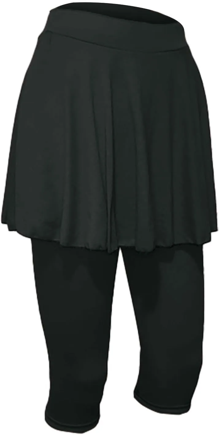 Women's Yoga Skirt with Built-in Leggings Summer High-Waisted Athletic Skorts Pants Breathable Running Outfits