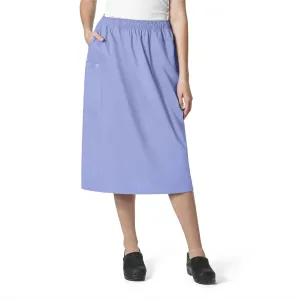 WonderWink Women's Wonderwork Pull-on Cargo Scrub Skirt