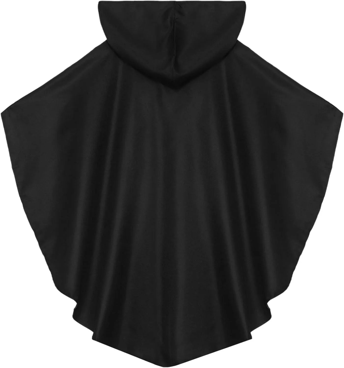 YEAHDOR Kids Medieval Renaissance Gothic Hooded Cloak Halloween Wizard Vampire Cosplay High-Low Ponchos Capes