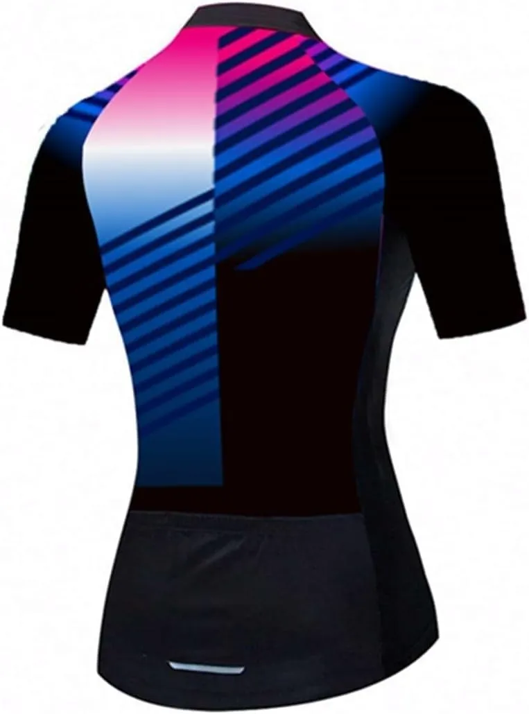 YIBIMOTTO Women's Summer Running Cooling Sport T-shirt Bicycle Biking Bike Shirts Short Sleeve Quick Dry