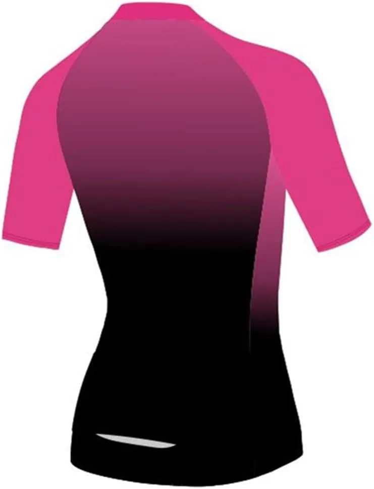 YIBIMOTTO Women's Summer Running Cooling Sport T-shirt Bicycle Biking Bike Shirts Short Sleeve Quick Dry